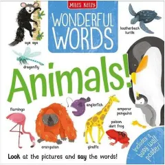 Coperta cărții C48HB Wonderful Words: Animals!