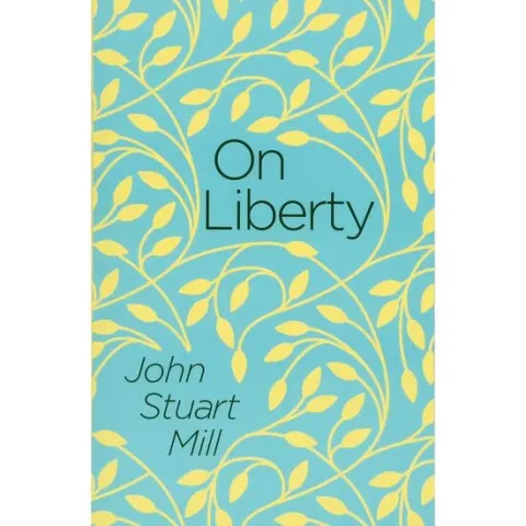 Coperta cărții On Liberty, JOHN STUART MILL