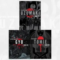 Coperta cărții Junji Ito: Uzumaki, Gyo and Tomie – Deluxe Collection