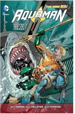 Coperta cărții Sea of Storms, Jeff Parker, Paul Pelletier, Paul Pelletier, Sean Parsons, Sean Parsons