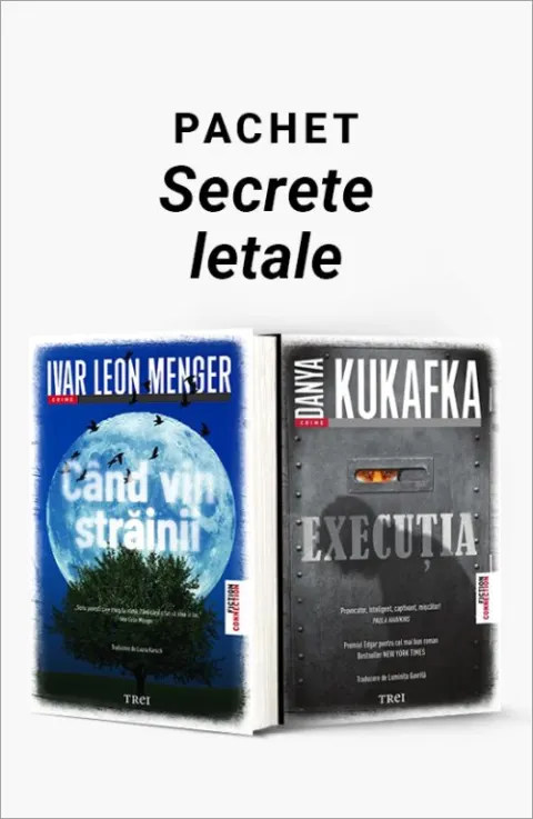 Coperta cărții Pachet Secrete letale. Când vin străinii/Execuția - Ivar Leon Menger