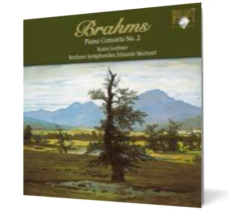 Coperta cărții Brahms: Piano Concerto No. 2 in B flat major, Op. 83