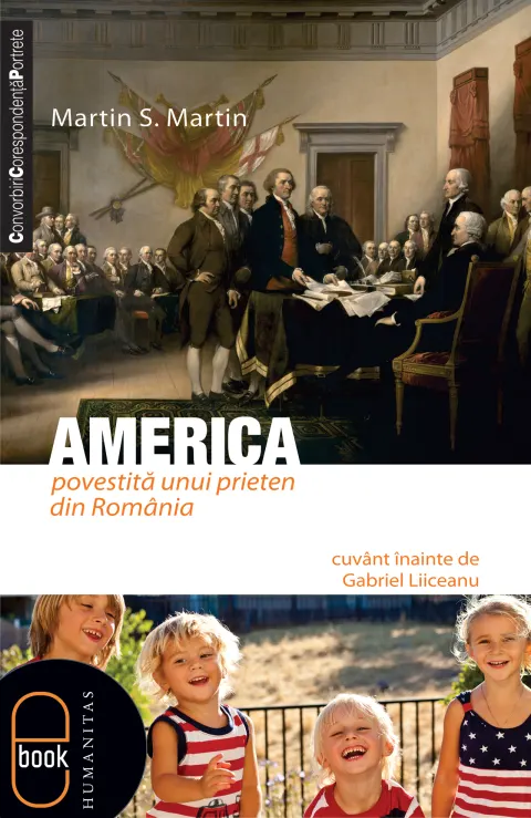 Coperta cărții America povestită unui prieten din România (epub)