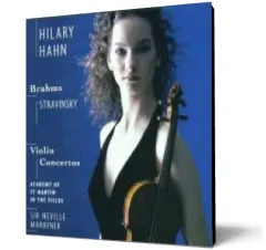 Coperta cărții Stravinsky & Brahms: Violin Concertos