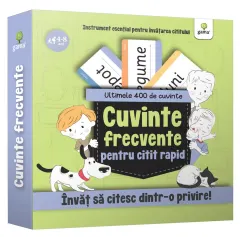 Coperta cărții Kit Ultimele 400 de cuvinte frecvente de citit rapid