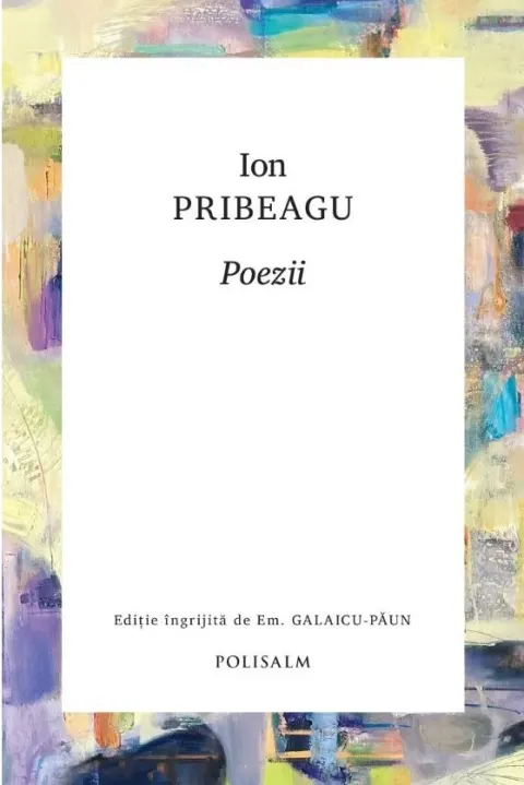 Coperta cărții Poezii