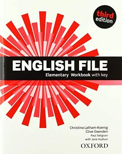 Coperta cărții English File 3E Elementary Workbook with key