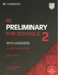Coperta cărții B1 Preliminary 2 Student's Book with Answers with Audio Authentic Practice Tests