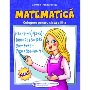 Coperta cărții Matematica. Culegere pentru clasa a III-a