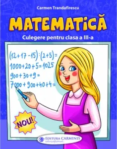 Coperta cărții Matematica. Culegere pentru clasa a III-a