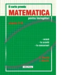 Coperta cărții Matematica pentru invingatori clasele V-VI