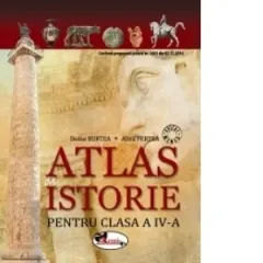 Coperta cărții Atlas de istorie pentru clasa a IV-a