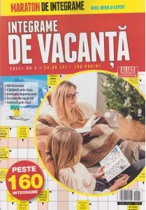 Coperta cărții Integrame de vacanta, Nr.4 / 2022