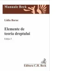Coperta cărții Elemente de teoria dreptului. Editia 5