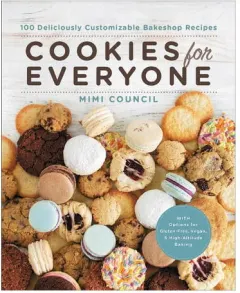 Coperta cărții Cookies for everyone: 100 deliciously customizable bakeshop recipes