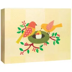 Coperta cărții Petit Collage Deluxe Baby Book and Memory Box