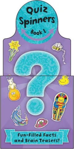 Coperta cărții Quiz Spinners Fun-filled Facts and Brain-teasers!