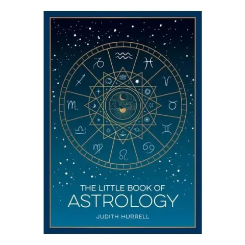 Coperta cărții The little book of astrology: a pocket guide to the planets and their influence on your life