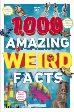 Coperta cărții 1,000 amazing weird facts