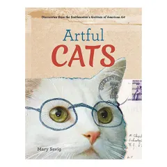 Coperta cărții Artful cats: discoveries from the Smithsonian's Archives of American Art