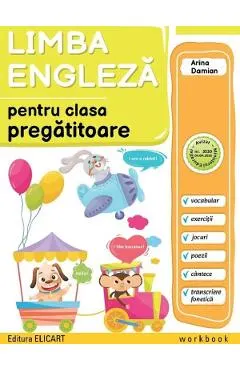Coperta cărții Limba engleza - Clasa pregatitoare - Caiet