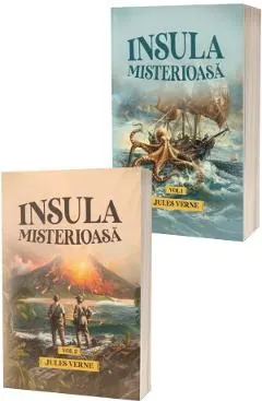 Coperta cărții Pachet 2 Volume: Insula misterioasa