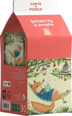 Coperta cărții Soricelul Pip si povestile. Carte + puzzle