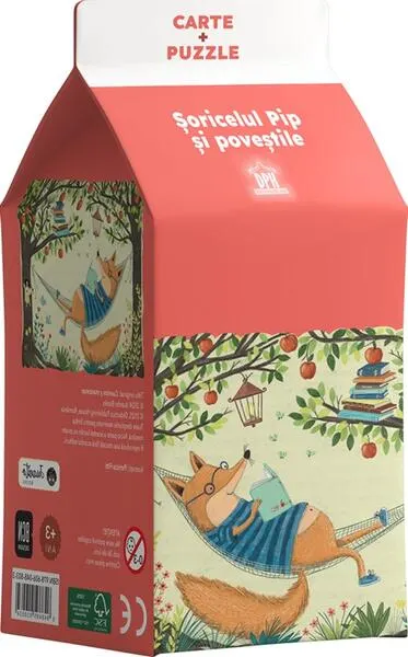 Coperta cărții Soricelul Pip si povestile. Carte + puzzle