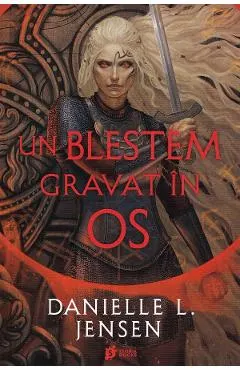 Coperta cărții Un blestem gravat in os. Seria Saga celor Nesortiti Vol.2