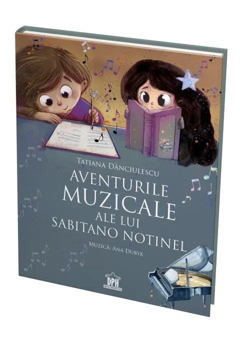 Coperta cărții Aventurile muzicale ale lui Sabitano Notinel