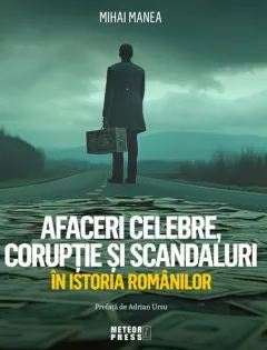 Coperta cărții Afaceri celebre, corupție și scandaluri în istoria românilor