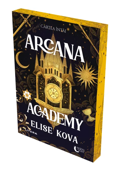 Coperta cărții Arcana Academy. Cartea intai