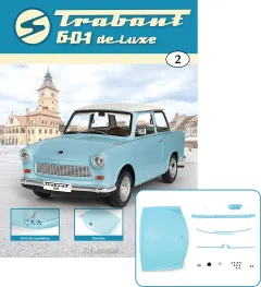 Coperta cărții Numarul 2. Trabant 601