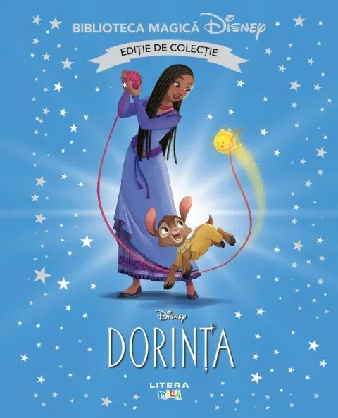 Coperta cărții Dorinta. Disney. Biblioteca magica. Editie de colectie