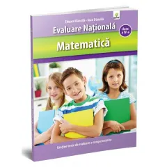 Coperta cărții Matematică clasa a IV-a. Evaluare Națională