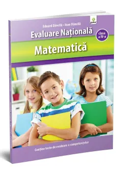 Coperta cărții Matematică clasa a IV-a. Evaluare Națională