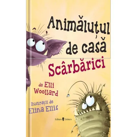 Coperta cărții Animăluțul de casa Scârbărici