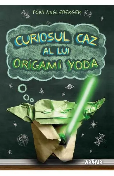 Coperta cărții Curiosul caz al lui Origami Yoda