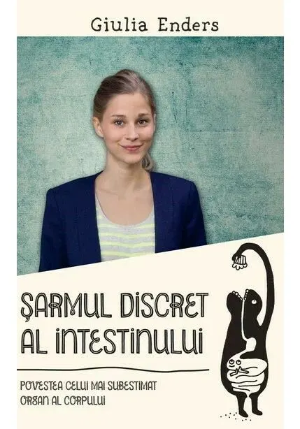Coperta cărții Sarmul discret al intestinului