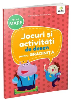 Coperta cărții Jocuri si activitati de desen • grupa mare