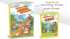 Coperta cărții Povesti de vara si Jurnal distractiv - clasa I