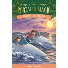 Coperta cărții Salvati de delfini. Portalul Magic nr. 9