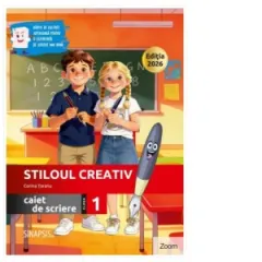 Coperta cărții Stiloul creativ. Caiet de scriere Clasa I