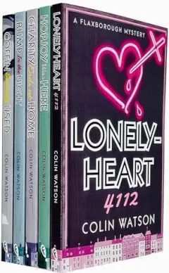 Coperta cărții Flaxborough Mysteries Collection 5 Books Set By Colin Watson