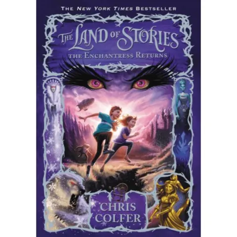 Coperta cărții The Enchantress Returns, Chris Colfer