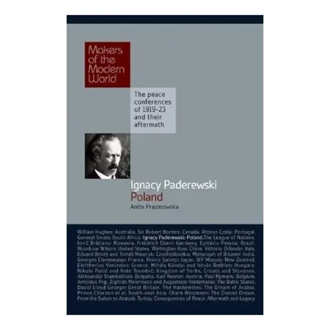 Coperta cărții Ignacy Paderewski - Poland (Makers of the Modern World)