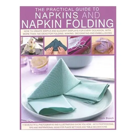 Coperta cărții Ann Prac Gde Napkins Napkin Fold, Rick Beech