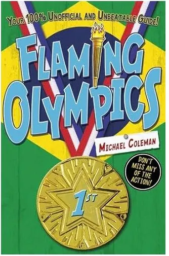 Coperta cărții Flaming Olympics