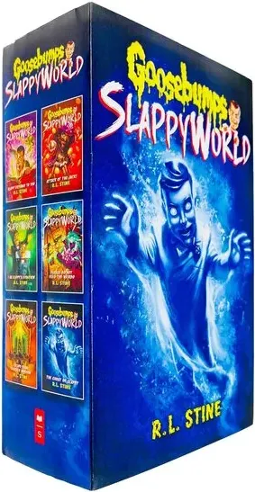 Coperta cărții Goosebumps Slappyworld Series 6 Books Collection Set