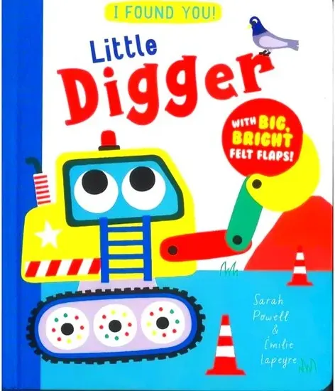 Coperta cărții Found You Little Digger, Townhouse Books